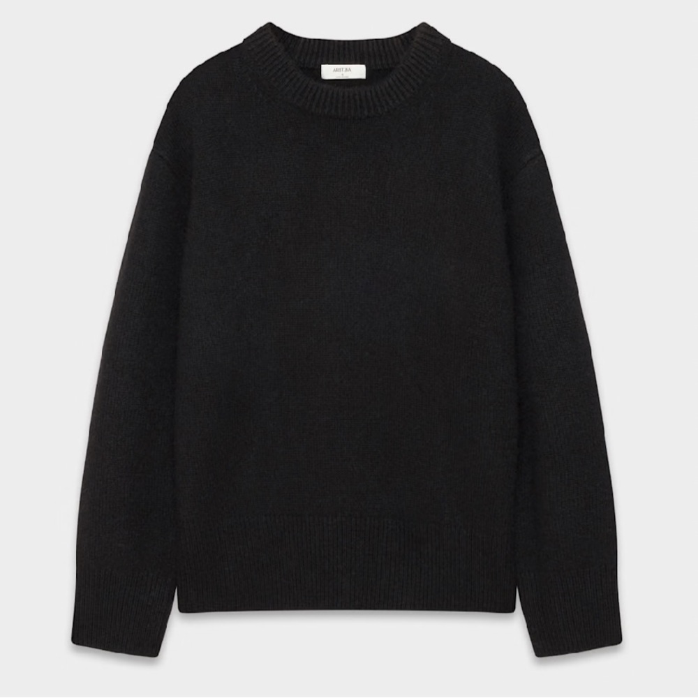 Aritzia Plush Cashmere Oversized Crew Sweater - Picture 15 of 15